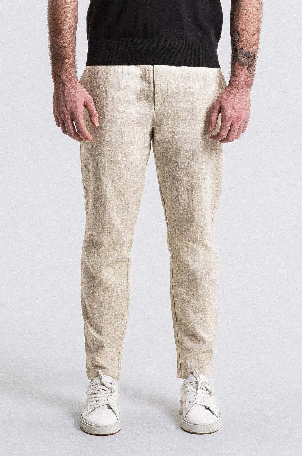 Tailored Lounge Linen Pant