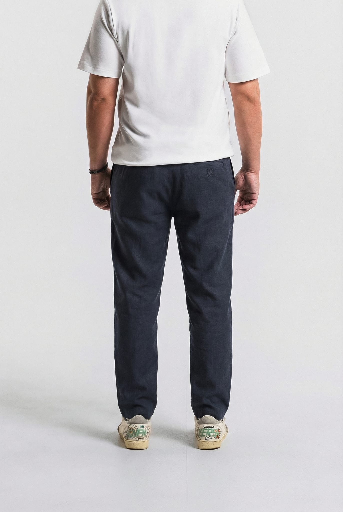 Tailored Lounge Linen Pant