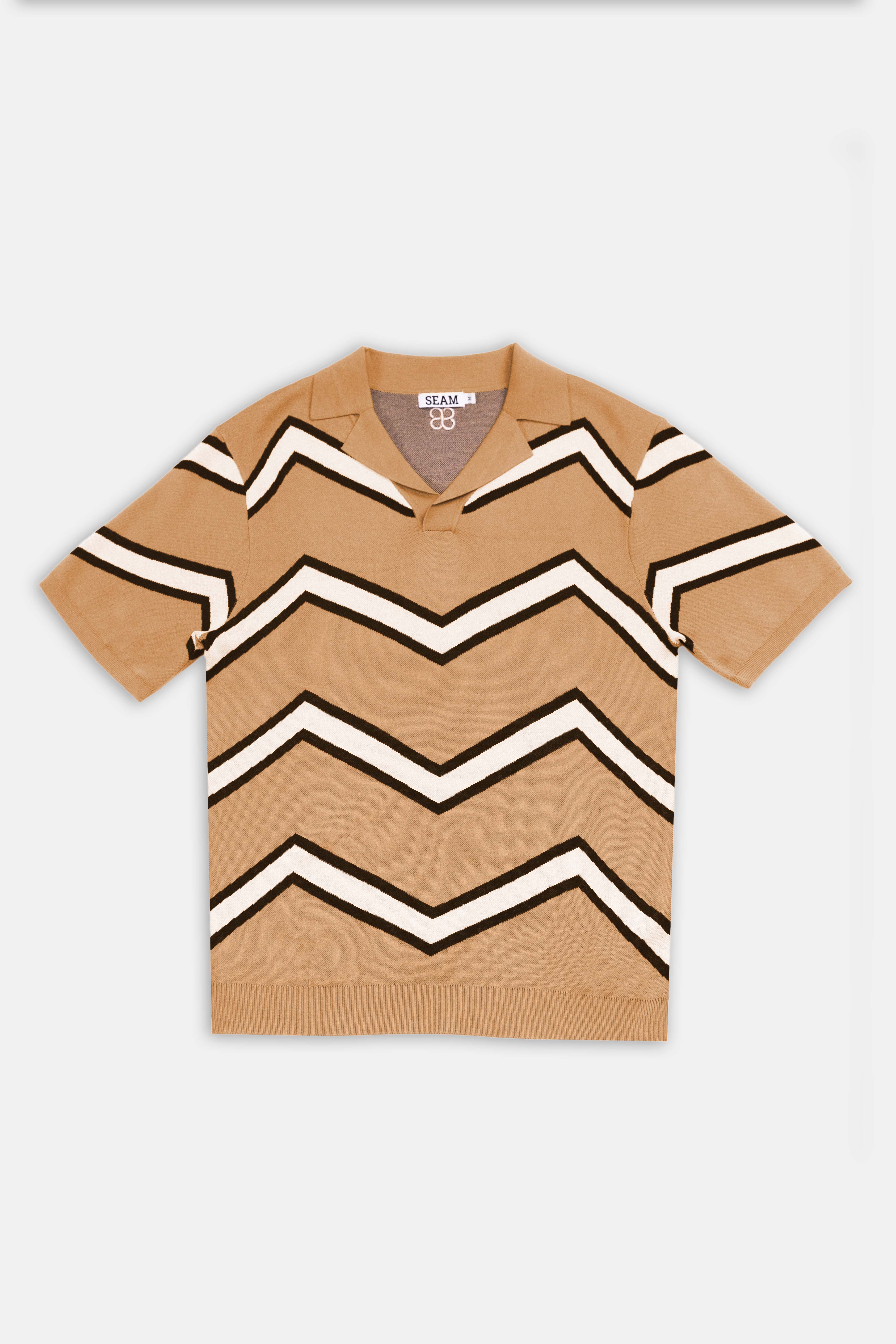 Chevron Zigzag Polo