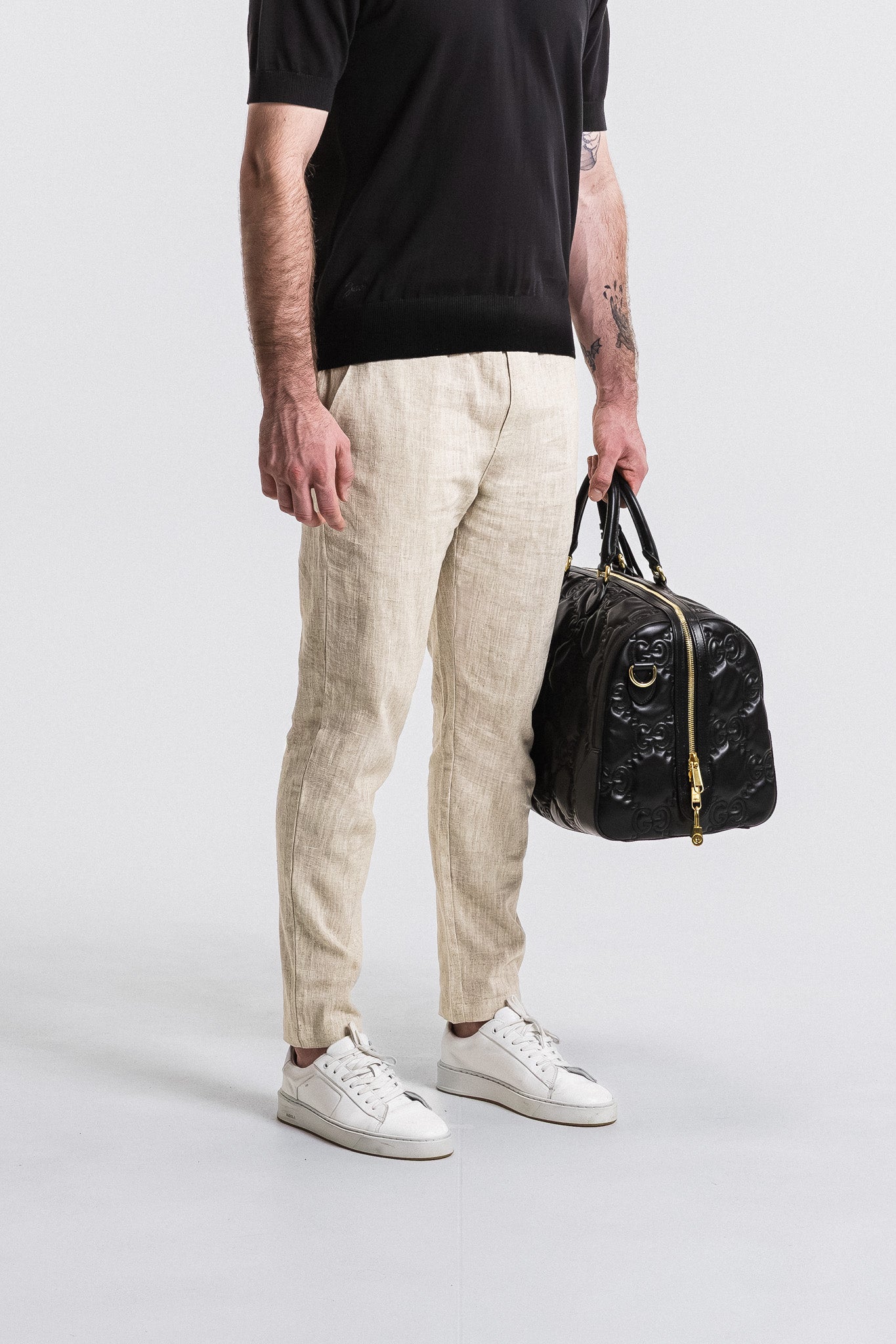 Tailored Lounge Linen Pant