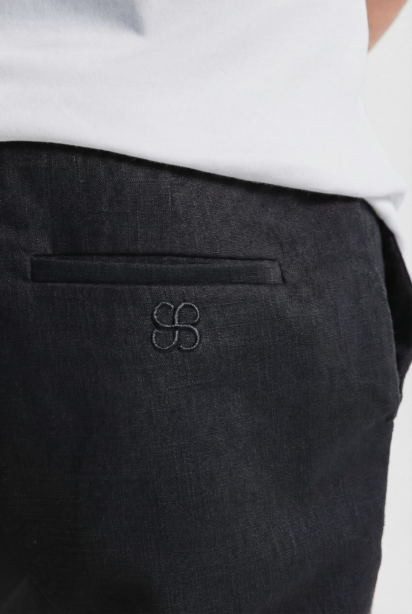 Tailored Lounge Linen Pant