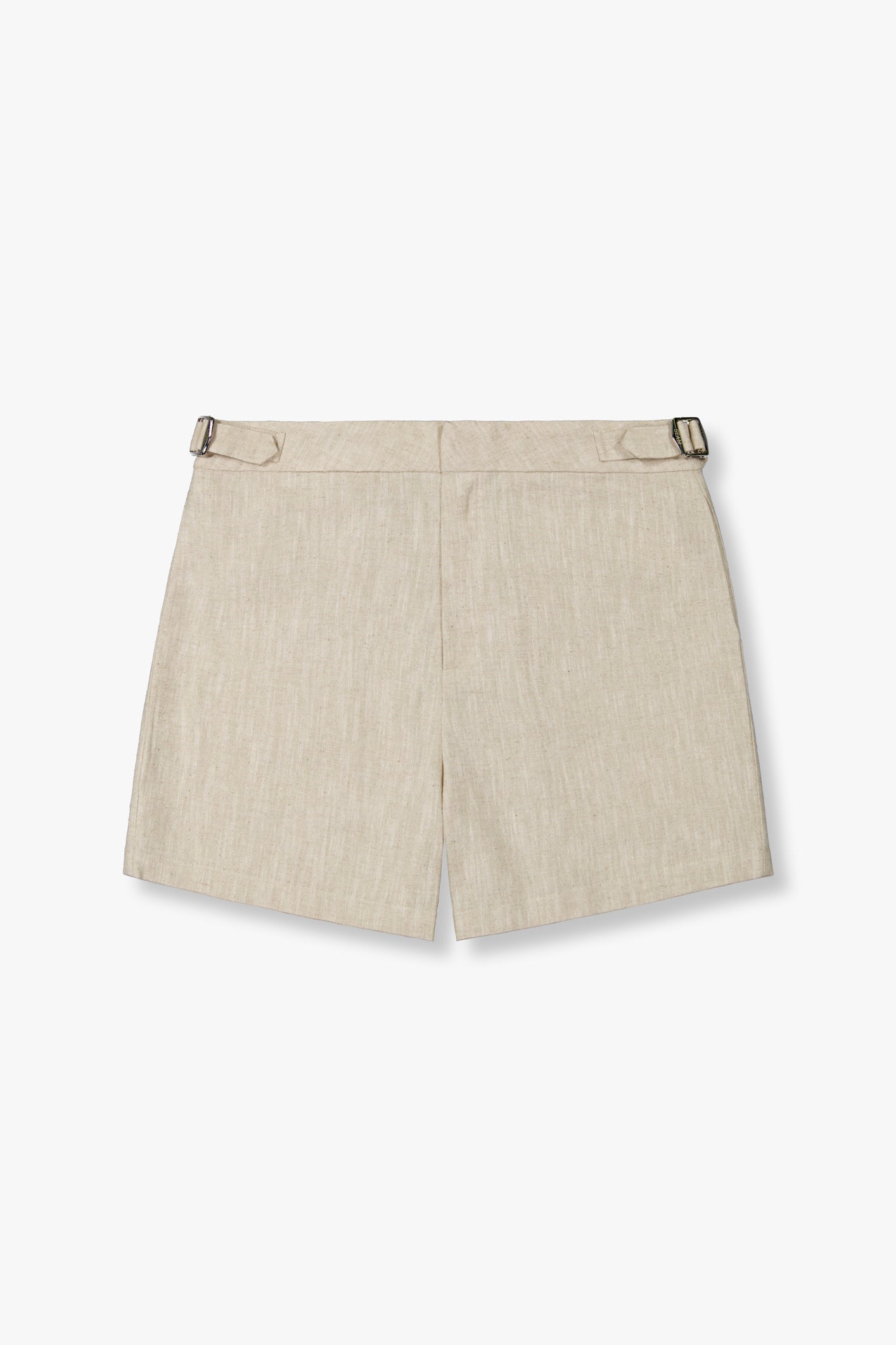 Side Tab Linen Short