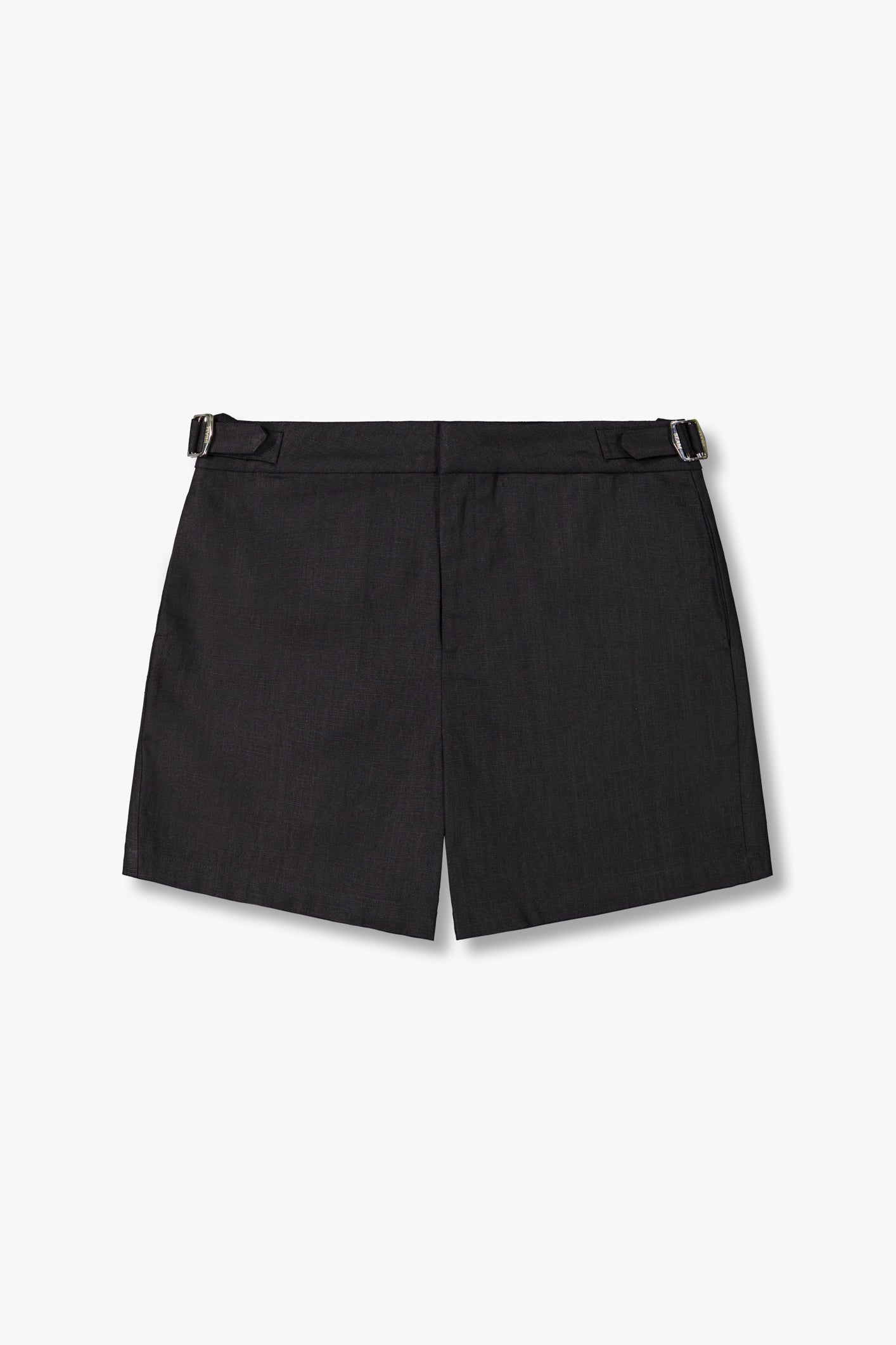 Side Tab Linen Short